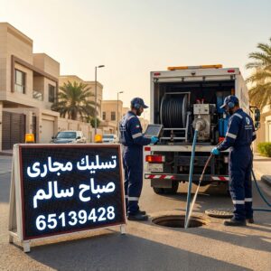 تسليك مجارى صباح سالم