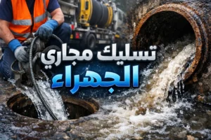 فنى تسليك مجارى الجهراء