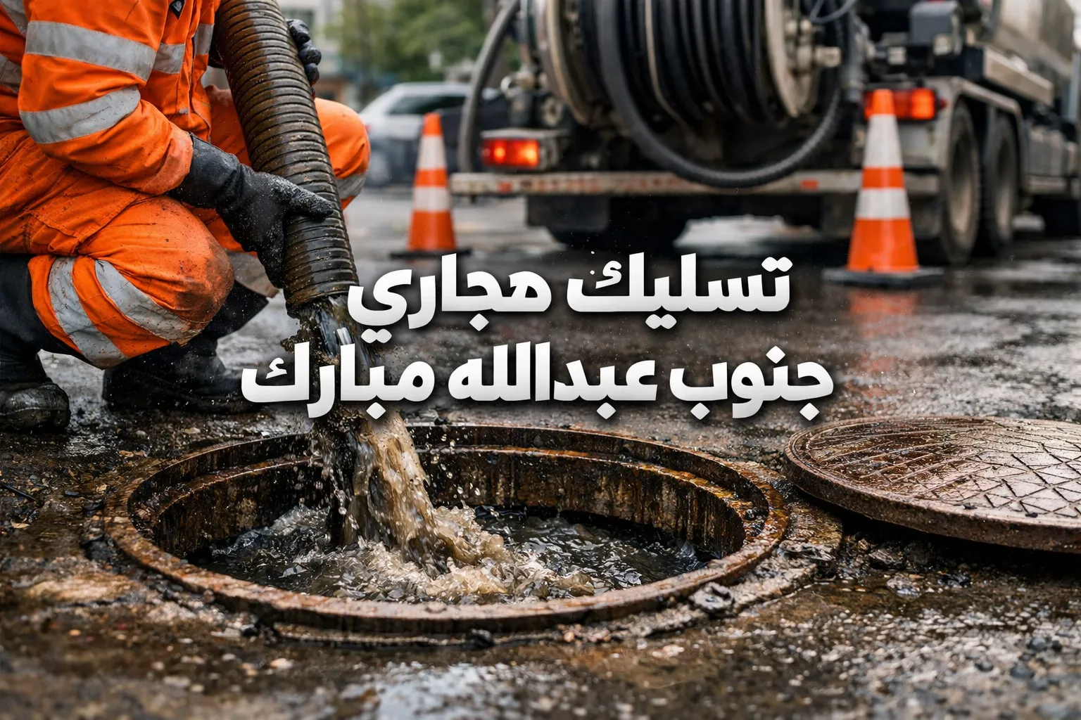 فنى تسليك مجارى جنوب عبدالله مبارك