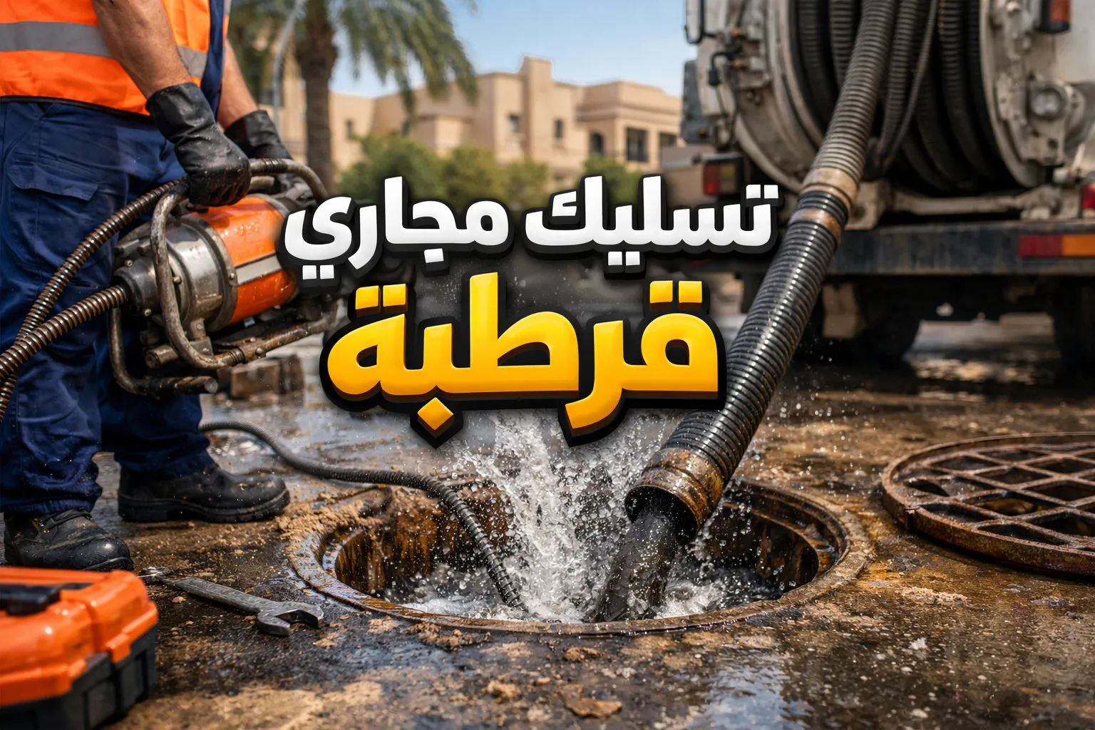 فنى تسليك مجارى قرطبة