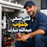 فنى صحى جنوب عبدالله مبارك