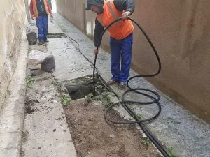 تسليك مجاري بالضغط
